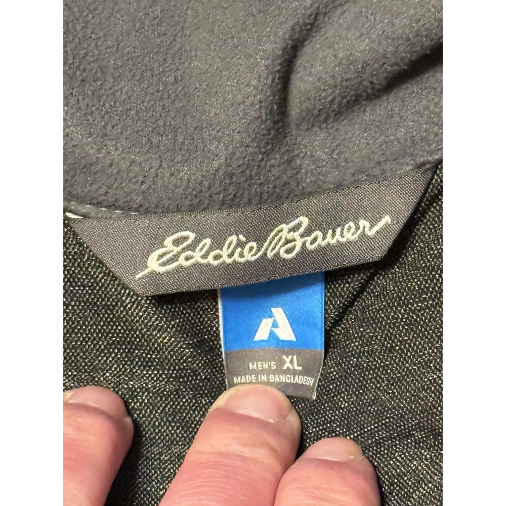 Eddie Bauer Men's First Ascent Black Soft Shell Full Zip Jacket Size XL - Picture 3 of 10